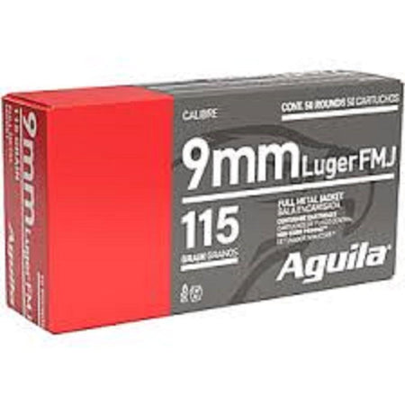 Aguila Target & Range 9mm Luger / Parabellum 115 Gr FMJ 2