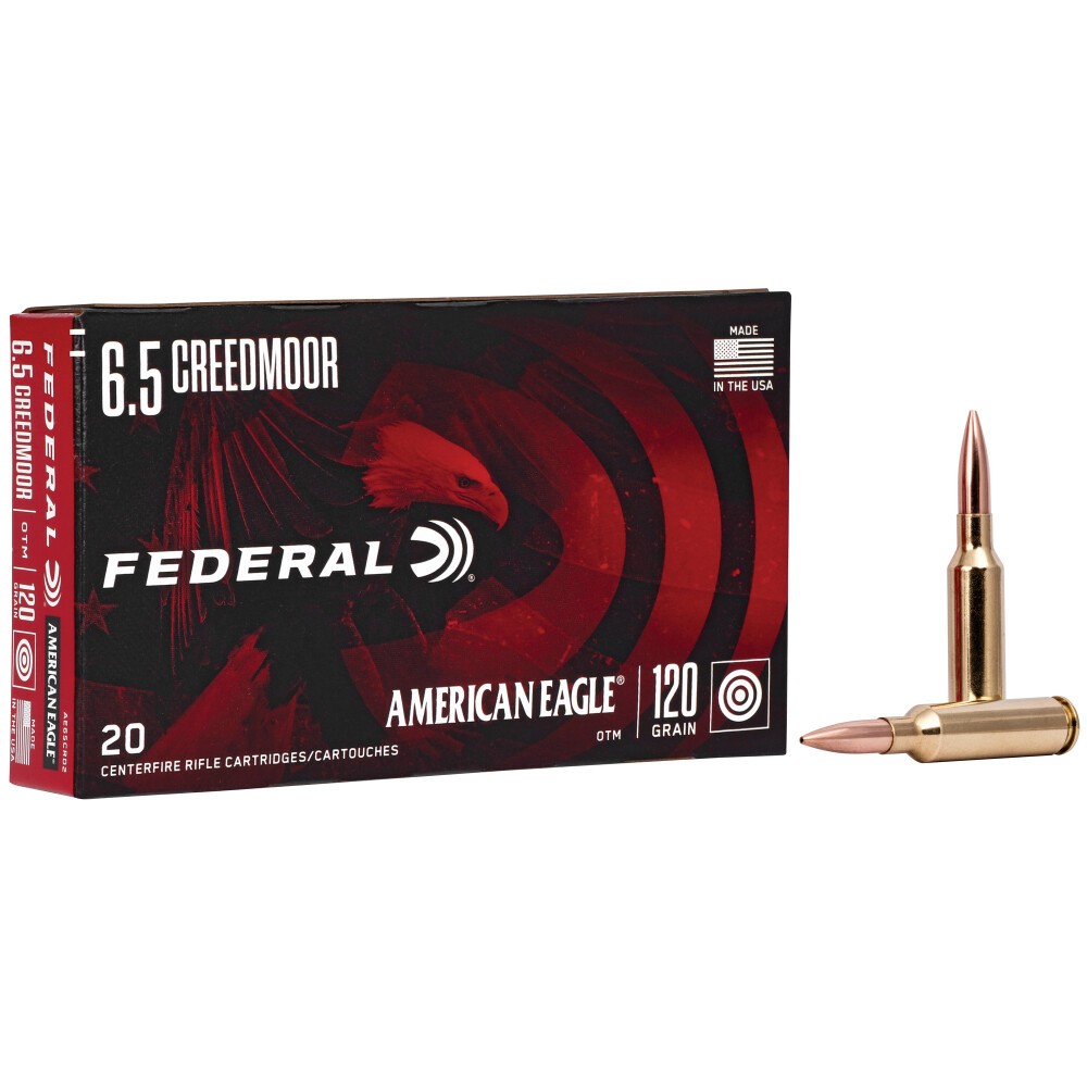 Federal 6.5 Creedmoor American Eagle 120gr OTM Ammo