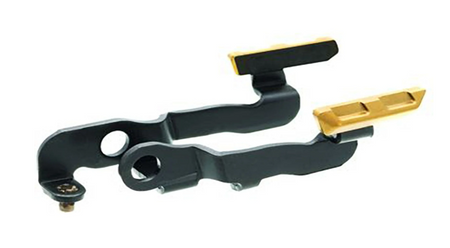 Tyrant CNC TDECHEMRGOLD Extended Magazine Release Springfield Echelon PVD Gold Steel