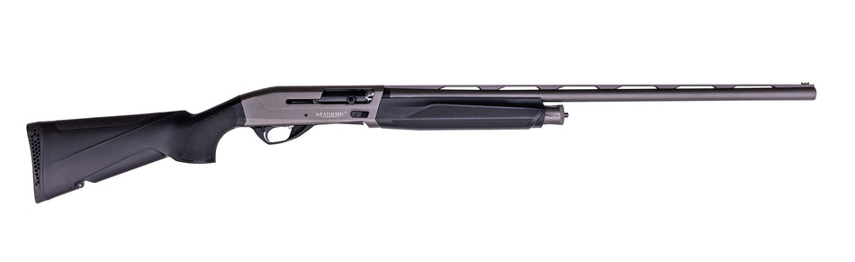 Weatherby ET22028PGM Element II 20 Gauge 3" 2+1 28" Tungsten Cerakote Vent Rib Barrel & Receiver, Adj Shim Black Synthetic Stock