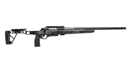 Seekins Precision 11710483F Havak Element Hunter 25 Creedmoor 3+1 20" Carbon Fiber Threaded Barrel, Woodland Shadow Camo Receiver w/20 MOA Rail w/Bubble Level, M-LOK Handguard, Black Aluminum Seekins