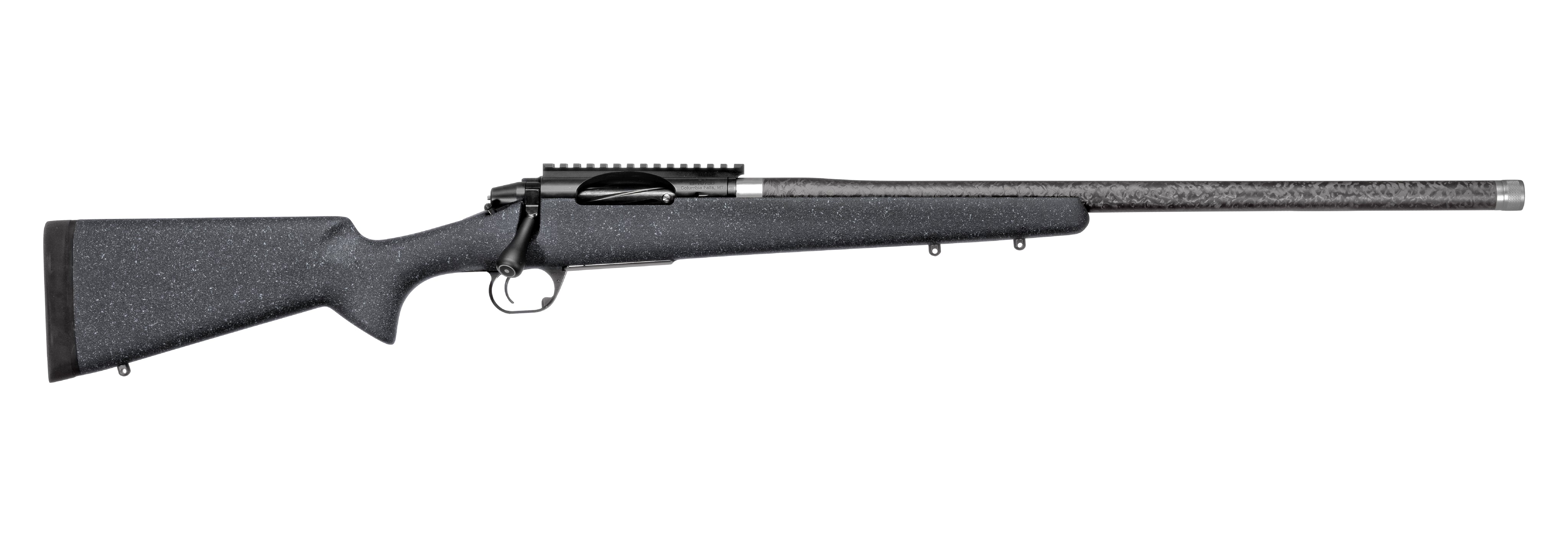 Proof Research 137659 Elevation 2.0 7mm PRC 22" 3+1 Carbon Fiber Match Grade Threaded Barrel, Picatinny Rail Receiver, Black Granite Fixed Carbon Fiber Stock, Right Hand