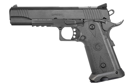 Girsan 395000 Witness2311 10mm Auto 15+1 5" Black Steel Barrel, Black Optic Ready/Serrated Steel Slide, Black Polymer Frame w/Beavertail & Picatinny Rail, Black Checkered Polymer Grip, Ambidextrous