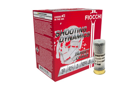 Fiocchi Shooting Dynamics 12 Gauge 2.75 in 1-1/8 oz 8 Shot