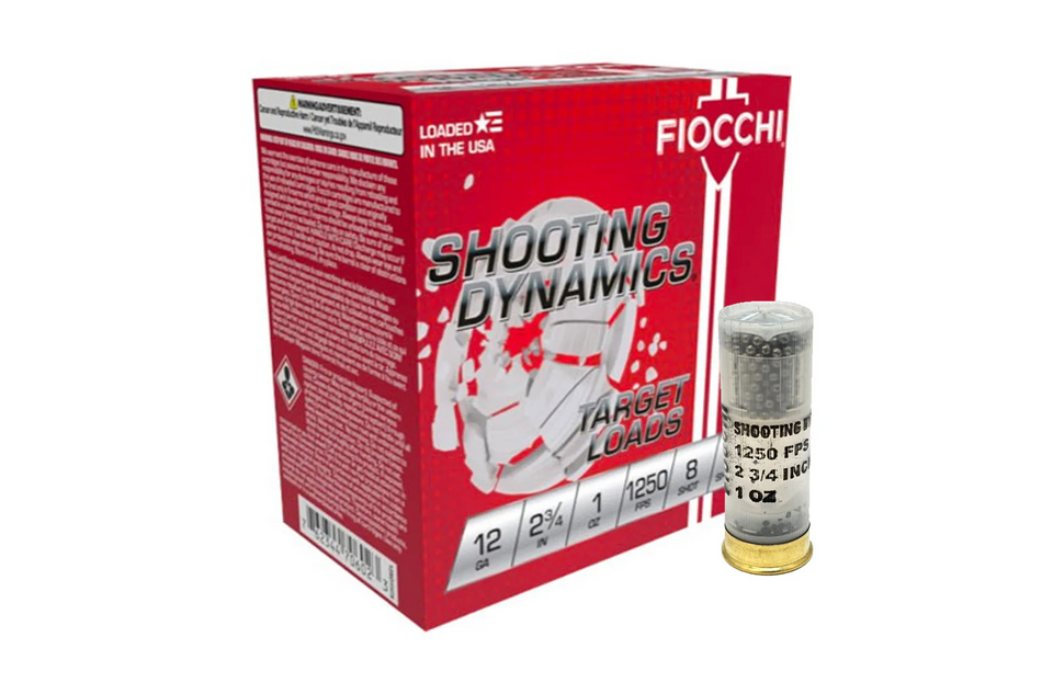 Fiocchi Shooting Dynamics 12 Gauge 2.75 in 1-1/8 oz 8 Shot