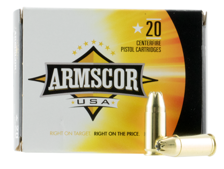 Armscor Defense 9mm 124gr JHP Ammo