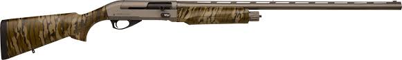 Gforce Arms GFTWO1228MO1 Two 12 Gauge Semi-Auto 3" 28" Matte Gray Vent Rib Barrel, Matte Gray Receiver, Adj Shim Mossy Oak New Bottomland Synthetic Stock