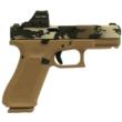 Glock V-Series Model 19x OR Camo Handgun 9mm Luger 17rd Magazines (3) 4.02" Ported Barrel Holosun 407C X2