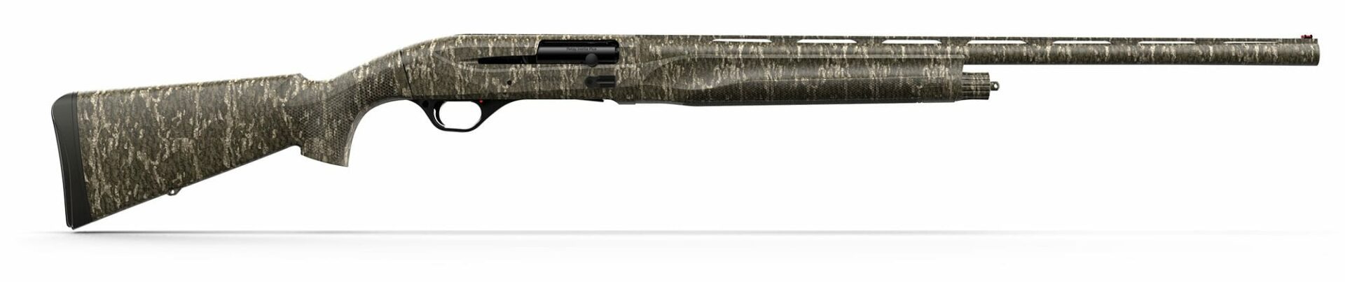Retay USA GORCBTL28 Gordion Waterfowl Inertia Plus 12 Gauge with 28" Deep Bore Drilled Barrel, 3" Chamber, 4+1 Capacity, Overall Mossy Oak Bottomland Finish & Synthetic Stock Right Hand (Full Size)