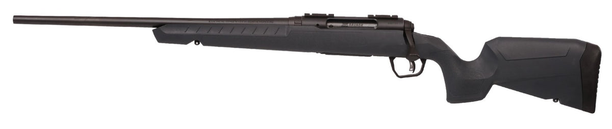 Savage Arms 32143 Axis 2 Compact 6.5 Creedmoor 4+1 20" Matte Black Heavy Sporter Barrel, Matte Black Drilled & Tapped Carbon Steel Receiver, Fixed Matte Gray Synthetic Stock, Left Hand