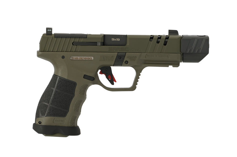 SOCOM CPT COMP 9MM ODG 4.5" # OD GREEN CERAKOTE