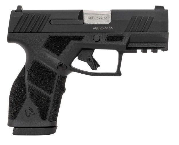 Taurus 1-GX2931-10 GX2 Compact Frame 9mm Luger 10+1 3.38" Black Steel Barrel, Matte Black Serrated Alloy Steel Slide, Black Polymer Frame w/Picatinny Rail, Polymer Grip