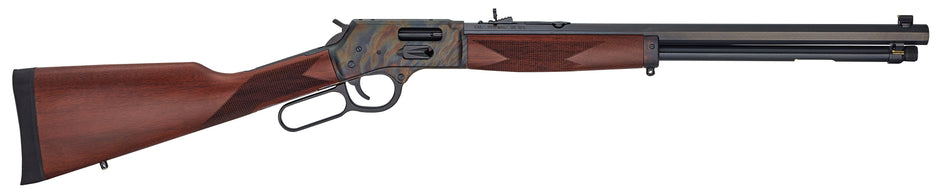 Henry H012GMCC Big Boy Side Gate Full Size 357 Mag 10+1 20" Blued Octagon Barrel, Color Case Hardened Steel Receiver, American Walnut Stock Right Hand