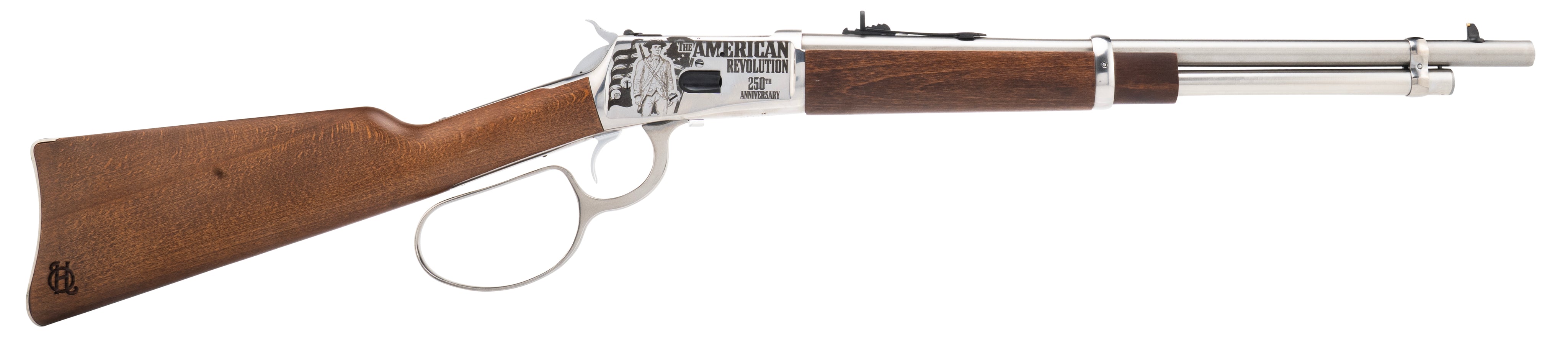 Heritage Mfg H92045189-EN01 92 45 Colt (Long Colt) 8+1 18" Stainless Steel Barrel & Receiver, Hardwood Stock