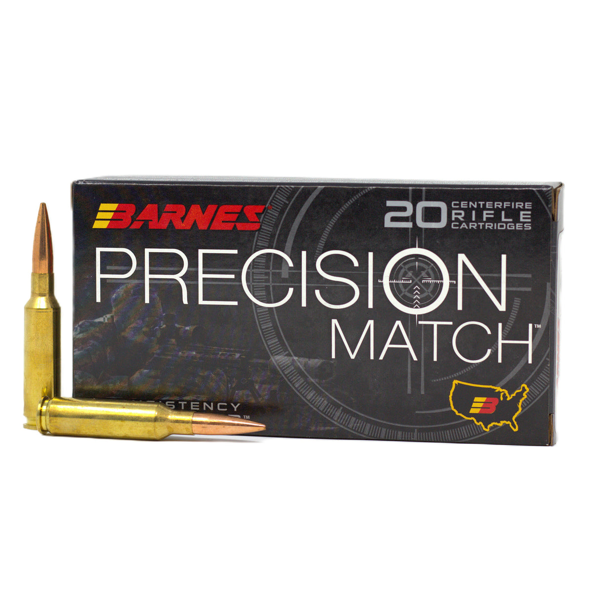 Barnes 6.5mm Creedmoor Precision Match 140gr OTM BT Ammo 2700 FPS