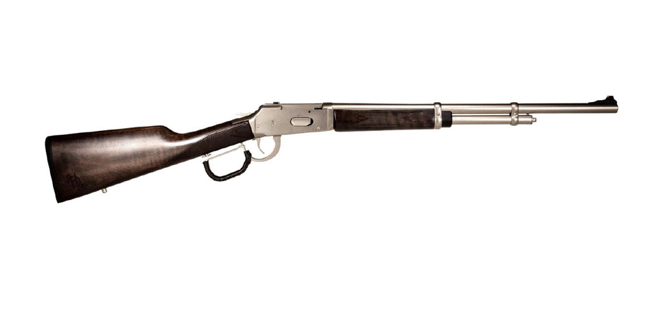 Heritage Mfg RS41020NI Range Side 410 Gauge 5+1 20" Nickel Steel Barrel, Nickel Receiver, Turkish Walnut Fixed Wood Stock