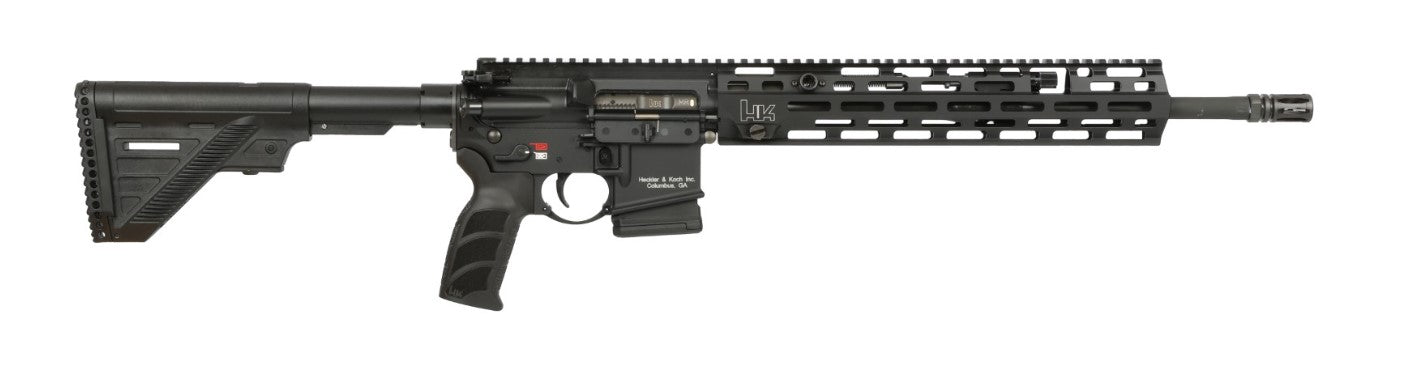 HK 81001033 MR556 A4 5.56x45mm 10+1 16.50" Black Barrel, Black Receiver w/Picatinny Rail, Black Polymer Stock, Black Polymer Grip, Ambidextrous