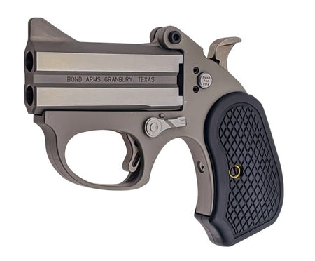 Bond Arms BAHB Honey B 9mm Luger 2rd Shot 3" Matte Stainless Steel Frame Black Extended B6 Resin Grips