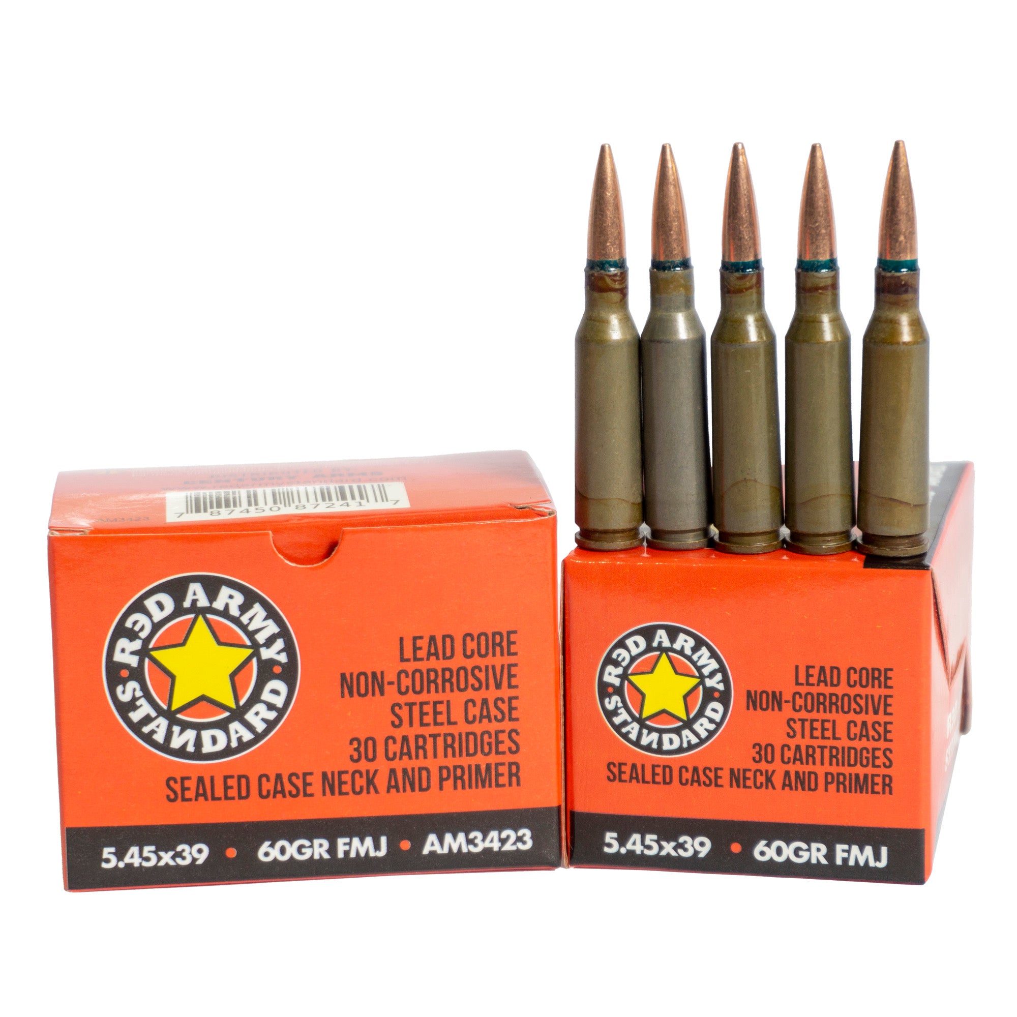 Red Army Standard 5.45x39mm  60gr FMJ Ammo