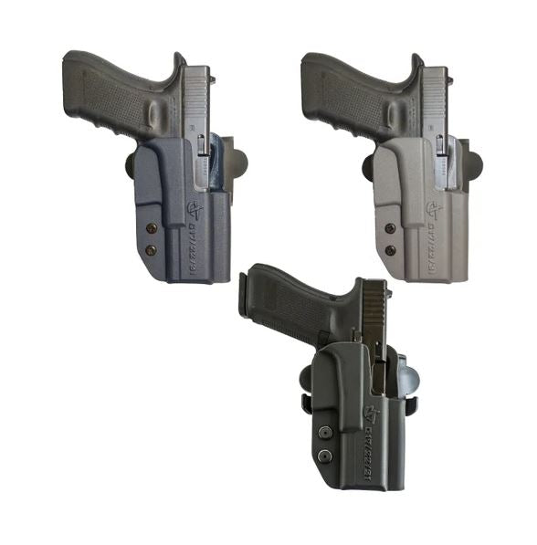 COMP-TAC INTERNATIONAL OWB KYDEX MODULAR MOUNT GLOCK 43 RH BLACK