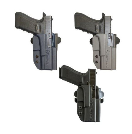 COMP-TAC INTERNATIONAL OWB KYDEX MODULAR MOUNT GLOCK 17 GEN 5 RH BLACK