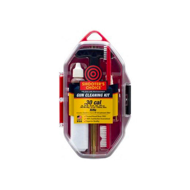 SHOOTERS CHOICE GUN CLEANING KIT 30 CAL RIFLE ( 6 PER CASE )