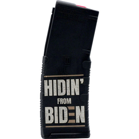 BLACK RAIN LASER ETCHED MAGAZINES 30RD HIDEN FROM BIDEN