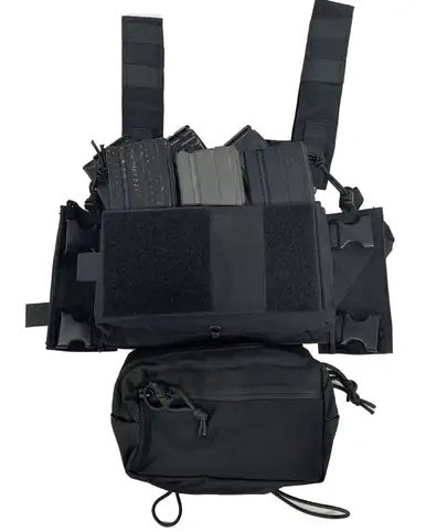 GUARD DOG BODY ARMOR LIGHTWEIGHT RECCE RIG BLACK