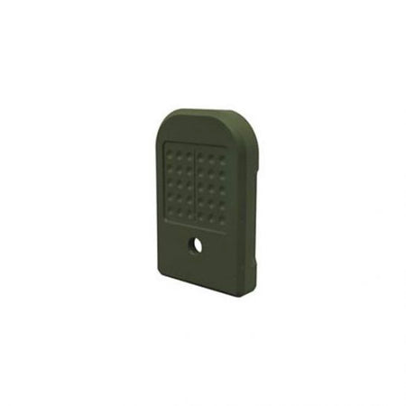 SHIELD ARMS S15 MAG +0 ODA GREEN ALUMINUM BASE PLATE FITS GLOCK 43X/48 MAGS