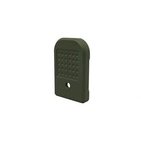 SHIELD ARMS S15 MAG +0 ODA GREEN ALUMINUM BASE PLATE FITS GLOCK 43X/48 MAGS