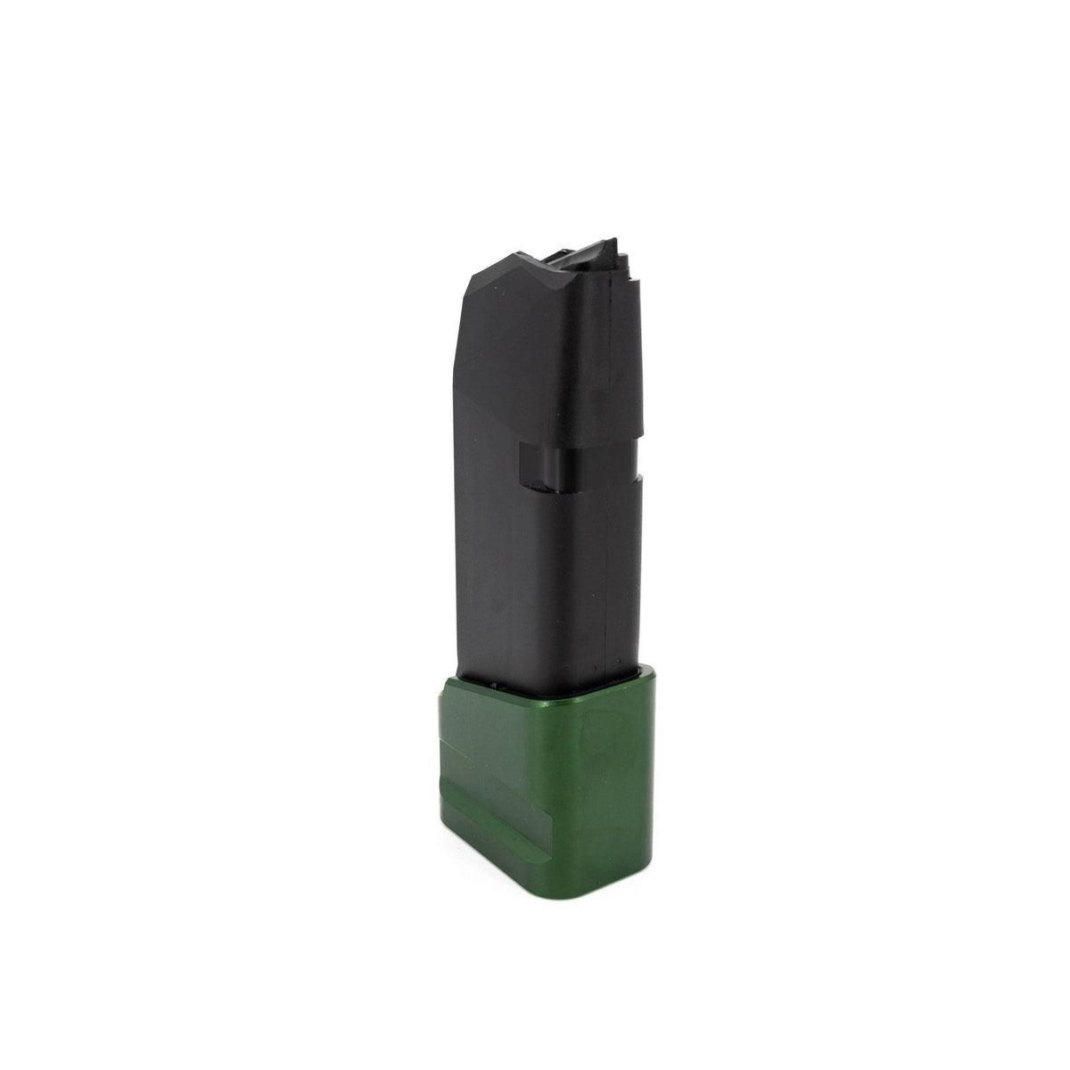 SHIELD ARMS MAG EXTENSION +5/4 ODA GREEN FITS GLOCK 26/27 MAGS