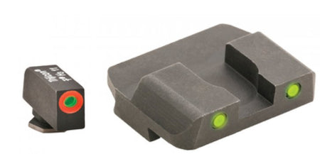 AMERIGLO TRI NS SET FOR MOST GLOCKS 17/39 ORANGE FRONT YELLOW REAR