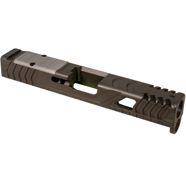 SHARK COAST METHOD GLOCK 19 GEN5 SLIDE BLACK RMR OPTIC CUT