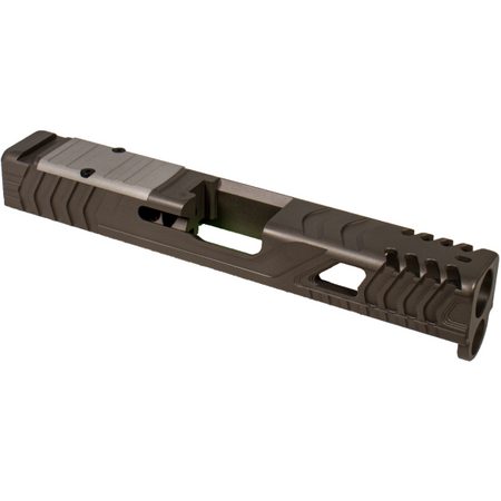 SHARK COAST METHOD GLOCK 19 GEN5 SLIDE BLACK RMR OPTIC CUT
