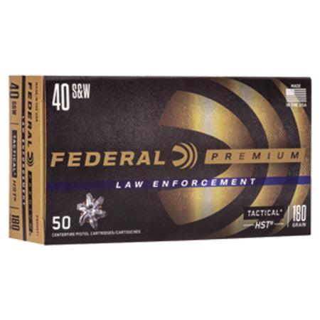 Federal .40 S&W Premium LE 180gr JHP Ammo