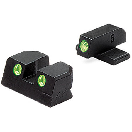 MEPROLIGHT SIG SAUER NIGHTSIGHT 40S&W/45 AUTO SIG GRN-GRN FIXED FULL SET TD