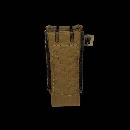 HIGH SPEED GEAR: EP-P ELASTIC PISTOL MAG POUCH  COYOTE BROWN FITS MOST PISTOL MAGS LOW PROFILE