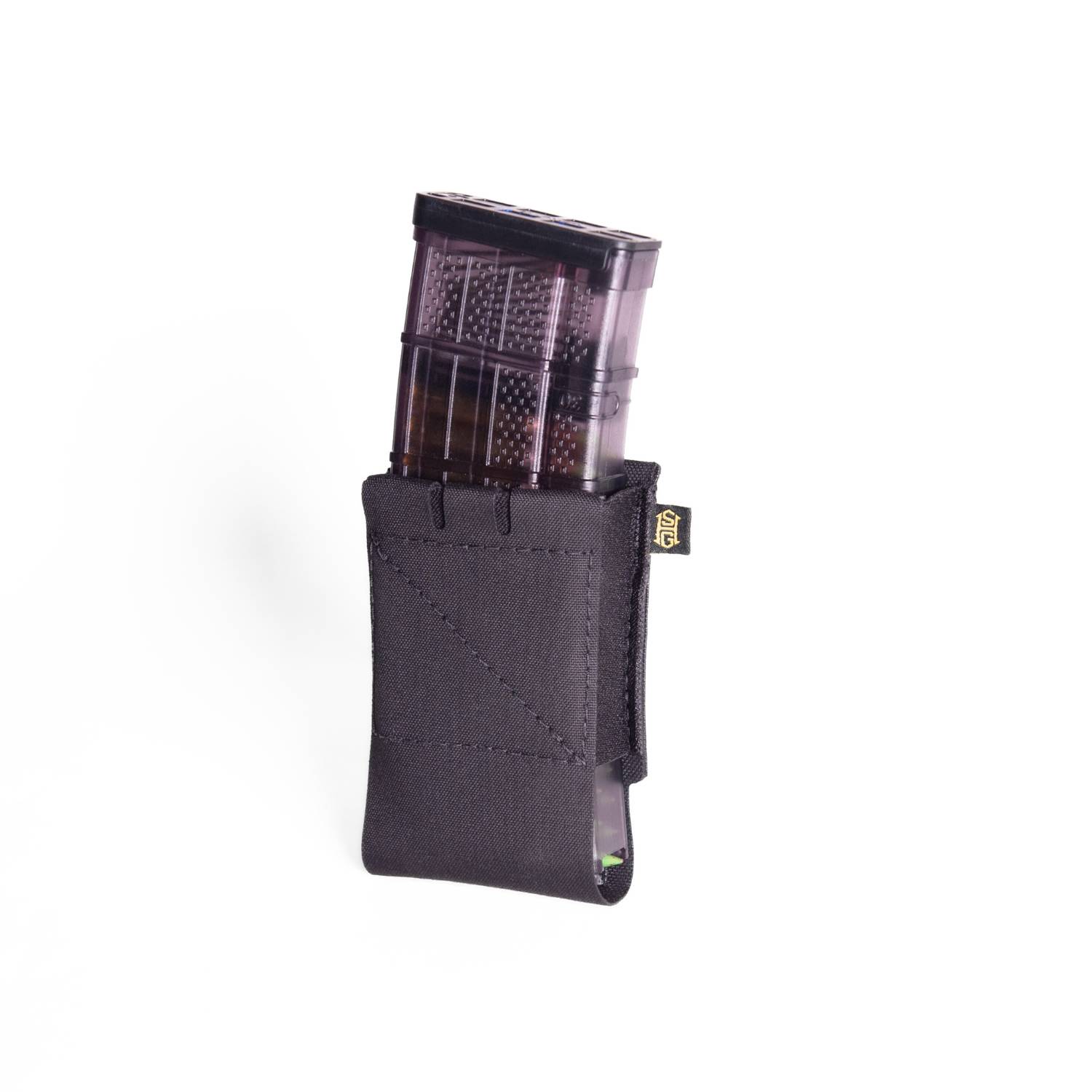 HIGH SPEED GEAR  EP-P ELASTIC RIFLE  MAG POUCH BLACK  FITS MOST RIFLE  MAGS LOW PROFILE