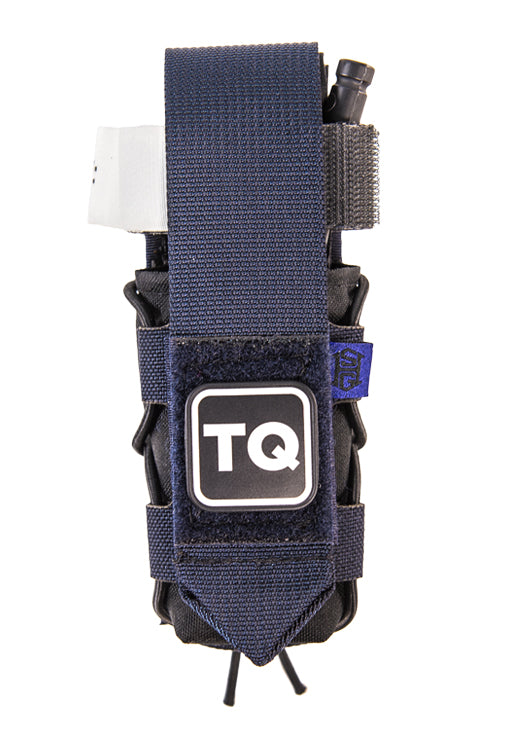 HIGH SPEED GEAR TOURNIQUET TACO MOLLE HOLDS MOST WINDLASS-STYLE TOURNIQUETS LE BLUE
