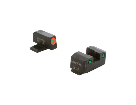 AMERIGLO NIGHT SIGHT SET SPRINGFIELD MOST XD CAP LE GREEN TRITIUM