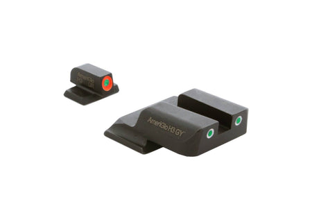 AMERIGLO SIGHTS S&W M&P PROGLO ORANGE FRONT CLASSIC GREEN REAR