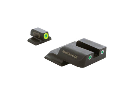 AMERIGLO SIGHTS S&W M&P PROGLO LIME FRONT CLASSIC GREEN REAR