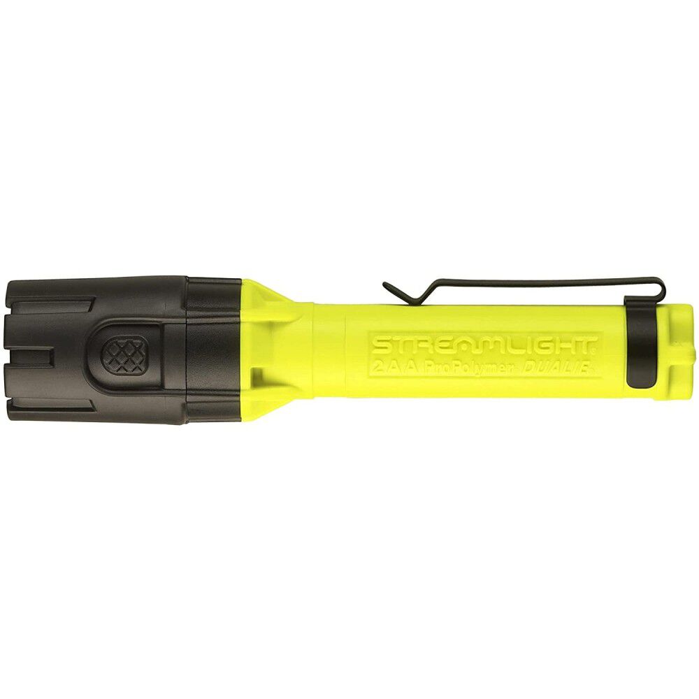 STREAMLIGHT DUALIE 2AA WITH 2 AA ALK BATT CLAM YELLOW