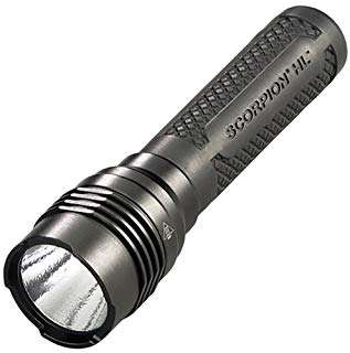 STREAMLIGHT FLASHLIGHT SCORPION HL LITHIUM BATTERIES