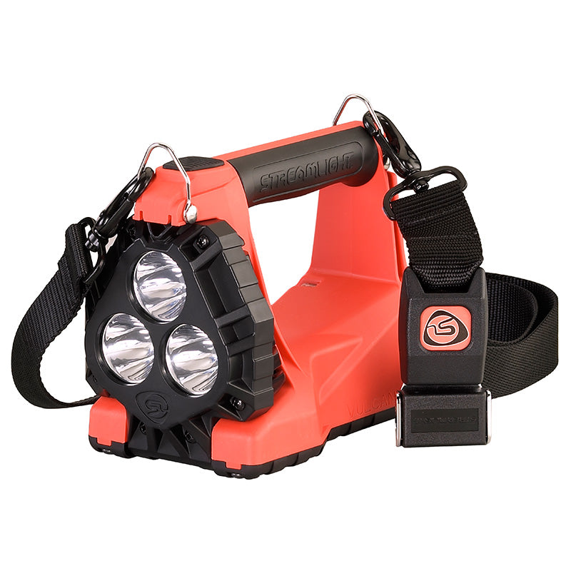 STREAMLIGHT FLASHLIGHT VULCAN 180 VEHICLE MOUNT SYSTEM 12V DC DIR WIRE RACK L SHOULDER ST ORANGE