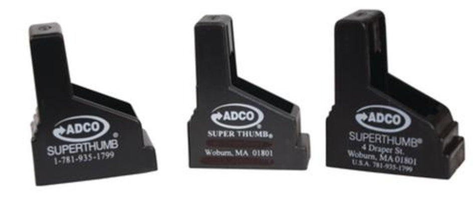 ADCO ARMS SUPER THUMB STR1 MAG SPEED LOADER TRI PACK 1 EACH  1-2-3