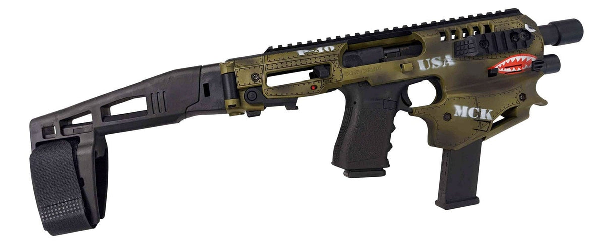 CAA MICRO CONVERSION KIT GLOCK 171919X22233132G45 P40 GREEN LONG STABILIZER