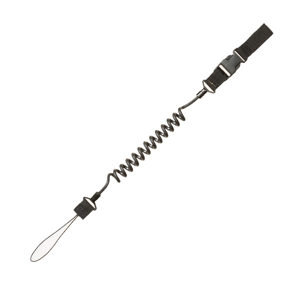 TAC SHIELD PISTOL LANYARD BLACK BELT/VEST