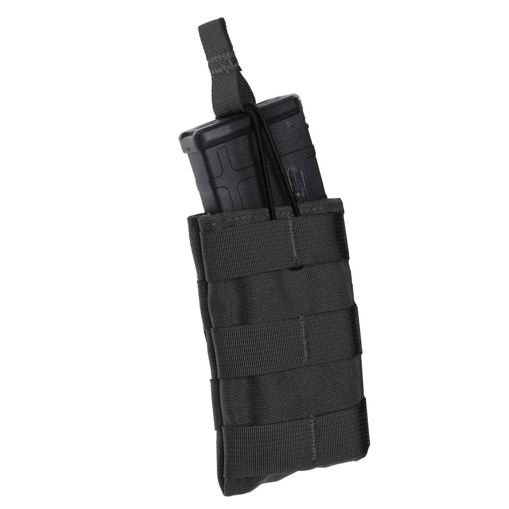 TAC SHIELD SINGLE SPEED LOAD RIFLE MOLLE POUCH BLACK