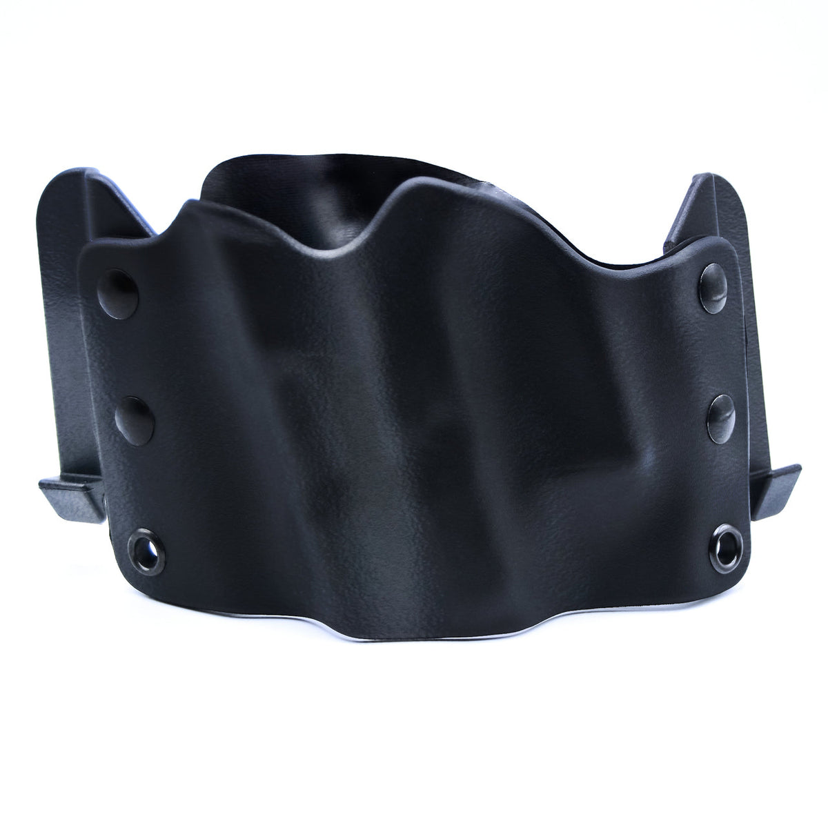 STEALTH OPERATOR CLIP HOLSTER OWB BLACK COMPACT MODEL (SMALLER HOLSTER) UNIVERSAL FIT LH